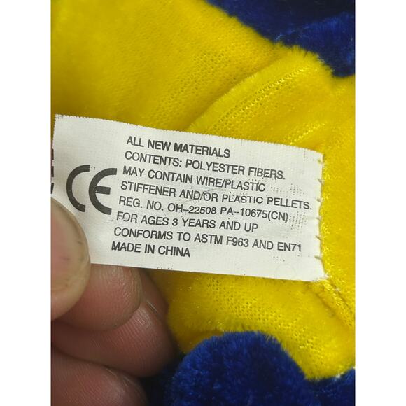 Toy Factory Multicolor Fish Plush Blue Yellow Red 14" Stuffed Animal - Picture 5 of 11